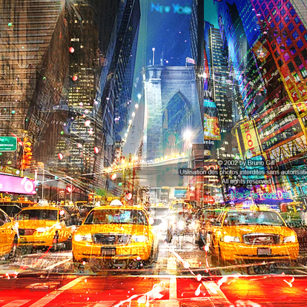 MANHATTAN YELLOW TAXIS