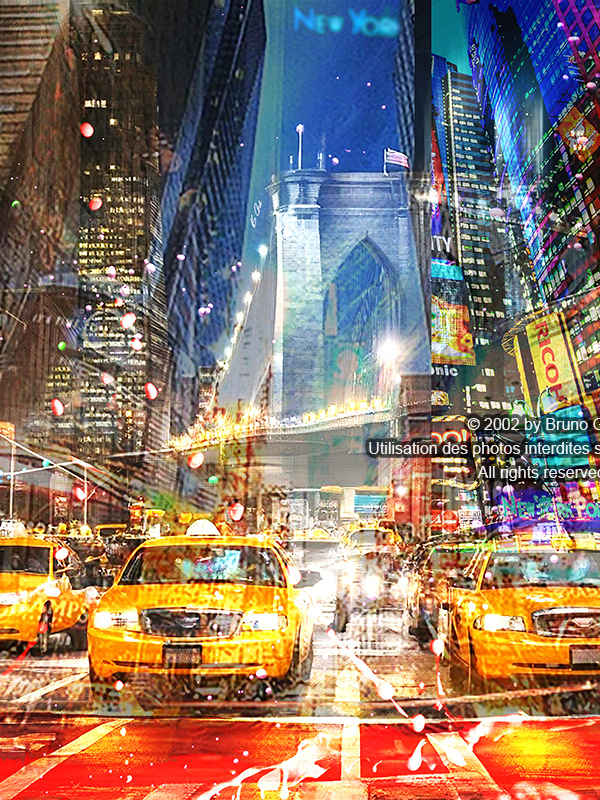 MANHATTAN YELLOW TAXIS